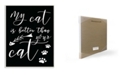 Stupell Industries My Cat is Better Than Your Cat Wall Plaque Art, 12.5" x 18.5"
